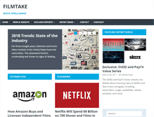 Tablet Screenshot of filmtake.com